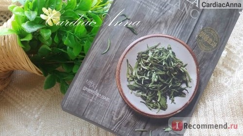 Тканевая маска для лица The Face Shop Real Nature White Tea Mask фото