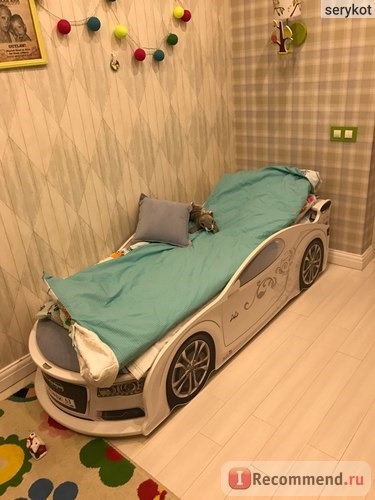 Кроватка-автомобиль детская Мебельное ателье 