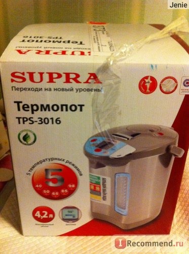 Термопот Supra tps-3016 фото