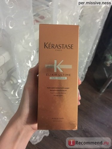 Масло для волос Kerastase Многофункциональное Elixir Ultime фото