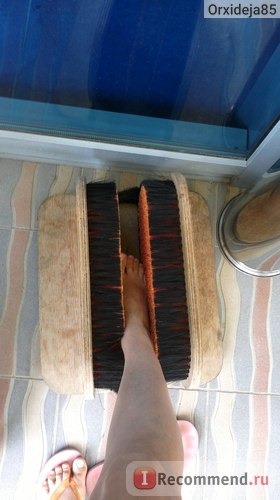 щетки для чистки обуви и ног от песка