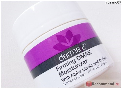 Крем для лица Derma E Firming DMAE Moisturizer, with Alpha Lipoic and C-Ester, 2 oz (56 g) фото