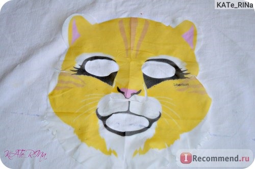 Тканевая маска для лица Berrisom Animal mask Cat (Collagen)