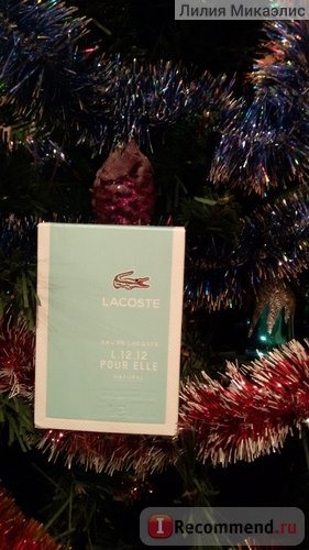 Lacoste Eau De L.12.12 Pour Elle Natural фото