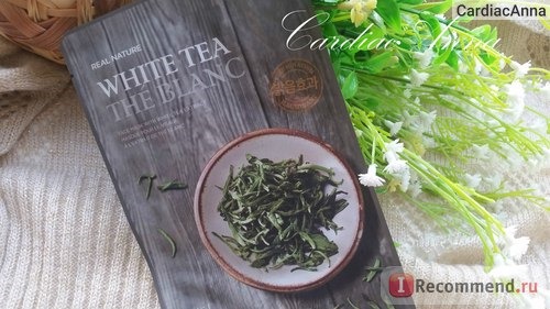 Тканевая маска для лица The Face Shop Real Nature White Tea Mask фото