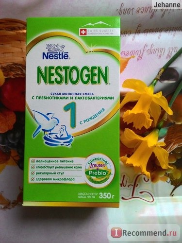 Детская молочная смесь Nestle Нестожен (Nestogen) с рождения фото
