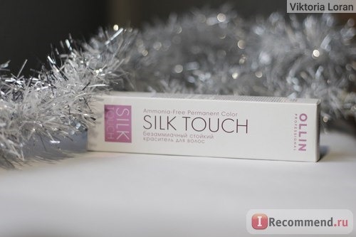 Краска для волос Ollin professional безаммиачный стойкий краситель для Ollin Silk Touch фото