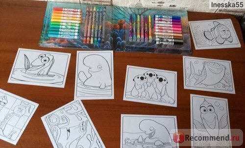 Набор для детского творчества Crayola Набор для рисования Finding Dory Art Kit фото