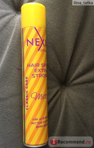 Лак для волос Nexxt Mistral экстра сильной фиксации фото