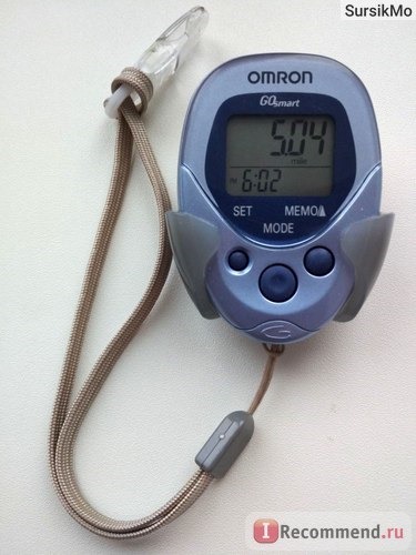 ШАГОМЕР OMRON HJ-112 Digital Pocket Pedometer фото