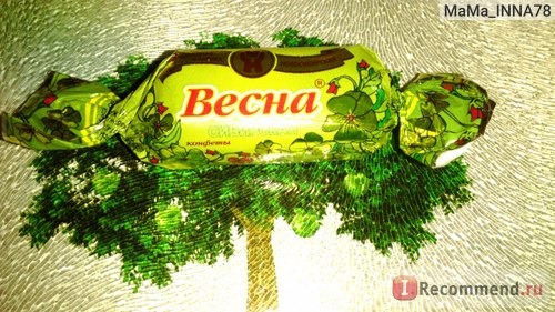 Конфеты ЗАО Шоколадная фабрика Новосибирская Весна сибирская фото