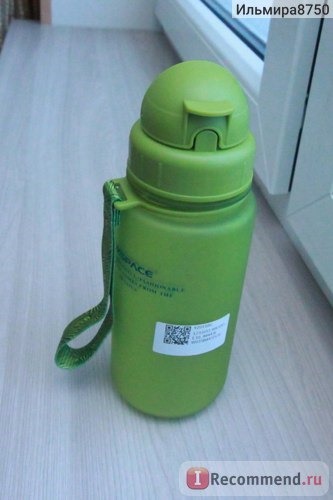 Поильник Aliexpress Uzspace 400 ML Tritan Children Plastic Water Bottle Baby Health Straw Leakproof Bottles for Kids Sports Travel School Using L1 фото
