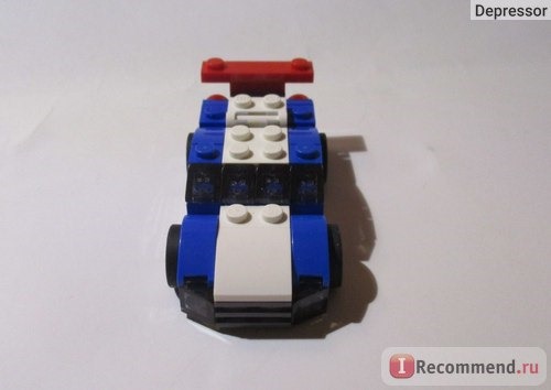 Lego Creator 31027 - Blue Race Car\Синий Гоночный Автомобиль фото