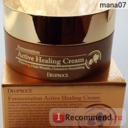 Крем для лица Deoproce Fermentation Active Healing Cream фото