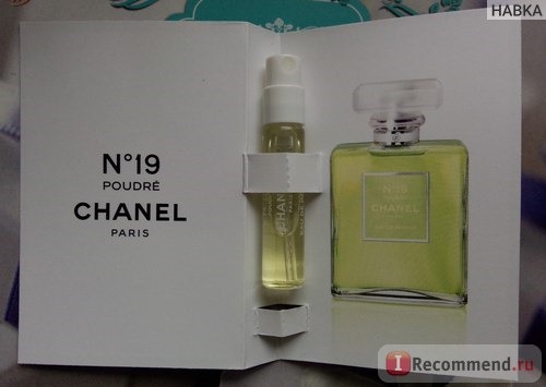 Chanel No 19 Poudre фото