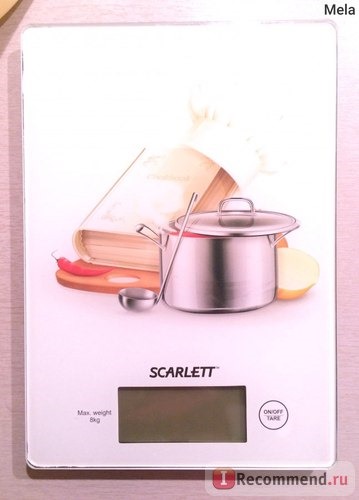Весы кухонные SCARLETT SC-1217 фото