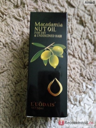 Масло для волос Aliexpress 50ml Hair Care Hair&Skalp Treatment Pure Moroccan Argan Oil Macadamia Nut Oil For Dry and Damaged Hair фото