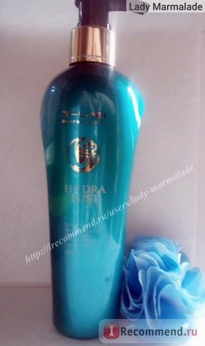 Шампунь для увлажнения вьющихся и сухих волос T-Lab Hydra Mist Shampoo