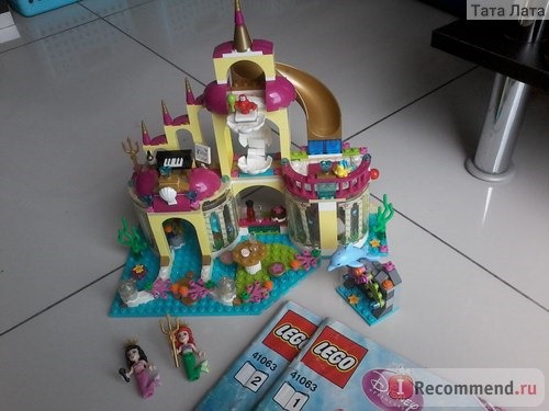 Lego Disney Princess 41063 Лего Принцессы Дисней Подводный дворец Ариэль фото