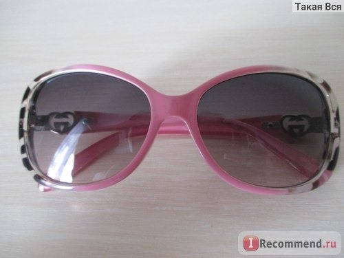 Солнцезащитные очки Kari A2967 розовые фото