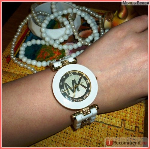 Наручные часы женские Michael Kors с силиконовым ремешком фото