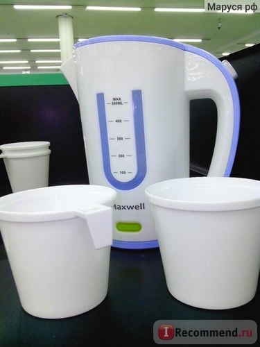 Электрический чайник MAXWELL MW-1030 фото