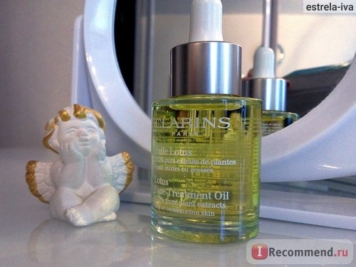 Масло косметическое Clarins Huile Lotus Face Treatment Oil для лица 