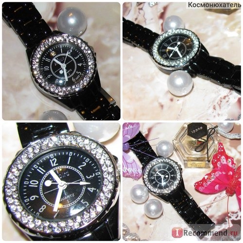 Наручные часы Daybird Tinydeal Fashion Round Case Alloy Band Quartz Watch with Rhinestone Decor for Women Girls Ladies WWM-69460 фото