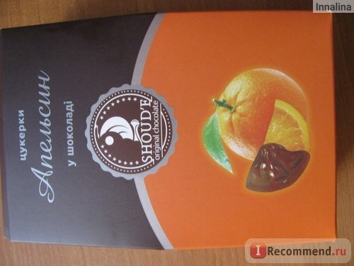 Конфеты Шоудье (Shoud`e) Апельсин в шоколаде фото