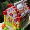  Развивающий домик с Алиэкспресс free shipping,Interesting hut, animal music bark,electric organ, the music room, wisdom house toy фото