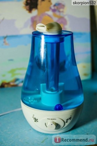 Увлажнитель воздуха Aliexpress 25W 220V Tabletop 3L Water Bottle Mini Home Ultrasonic Humidifier Purifier with LED Lamp Air Freshener Diffuser for Home фото