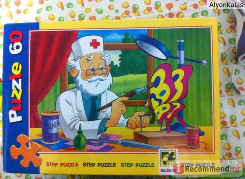 Step Puzzle Игра настольная развивающая Пазл. фото