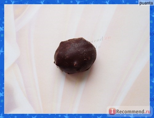 Конфеты Красный октябрь Вдохновение с шоколадно-ореховым кремом и целым фундуком фото