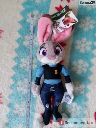 Мягкая игрушка Aliexpress Zootopia / Zootropolis cute funny rabbit character Judy Hopps and sly fox nickname Wilde 23cm soft plush doll toy for the child high quality gift фото