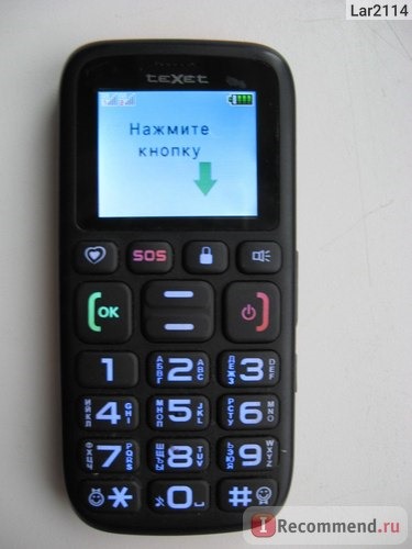 Мобильный телефон TEXET TM-B115 фото