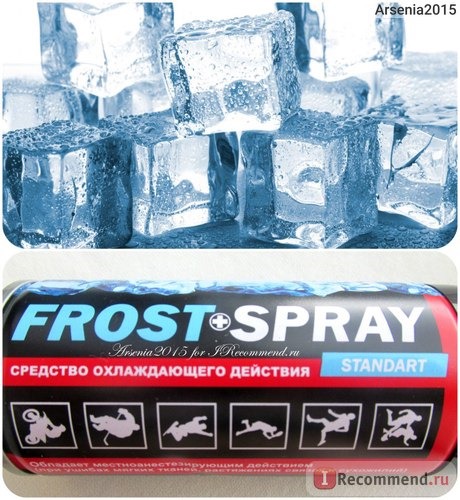 Спортивная заморозка Frost Spray Standart фото