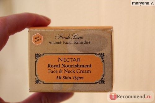 Крем для лица Fresh Line Nectar Royal Nourishment Face and Neck cream фото