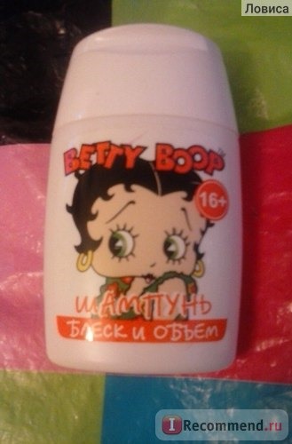 Шампунь Betty Boop Блеск и объем фото