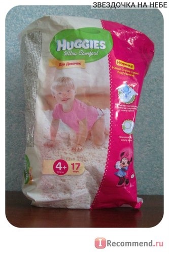 Подгузники Huggies Ultra Comfort Для девочек фото