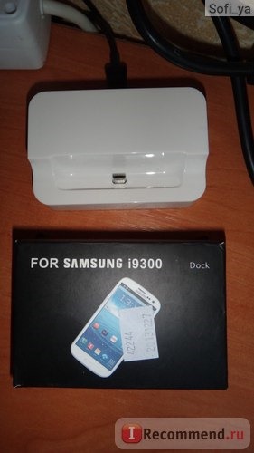 Док станция Aliexpress Charger Dock Cradle Base USB Sync Data for Samsung Galaxy SIII S3 i9300 New V3NF фото