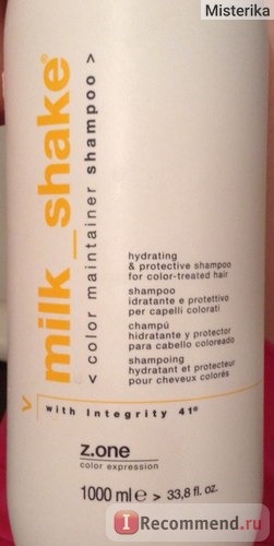 Шампунь Z.one concept Milk shake для окрашенных волос фото