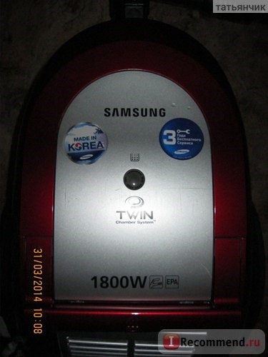 Пылесос с циклонным фильтром Samsung SC6573 фото
