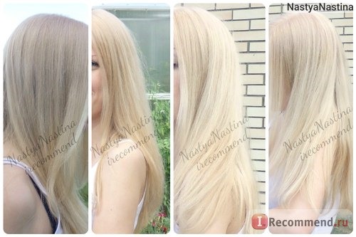 волосы спустя 1,5 года окрашивания краской estel (июнь 2014г)