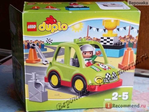 Lego Duplo 10589 Гоночный автомобиль фото