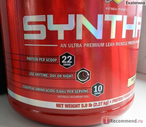 Спортивное питание BSN Протеин Syntha-6 фото