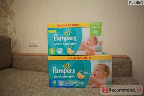 Подгузники Pampers active baby-dry (актив бэби) фото