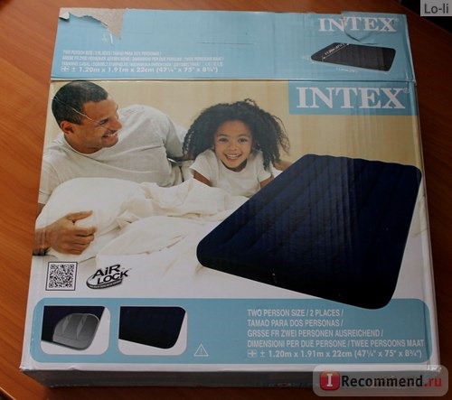 Надувные кровати матрасы INTEX фото