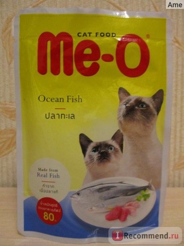 Корм для кошек Me-o Океаническая рыба пауч фото