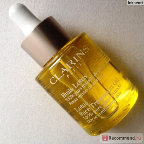 Масло косметическое Clarins Huile Lotus Face Treatment Oil для лица 