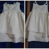 Детское платье со складками 100% х/б: до и после